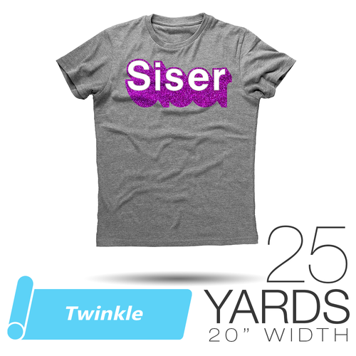 Siser TWINKLE Heat Transfer Vinyl - 20" x 25 Yards