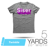 Siser TWINKLE Heat Transfer Vinyl - 20" x 5 Yards