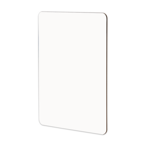 Unisub 7.5" x 9" Dry Erase Sublimation Hardboard Message Board