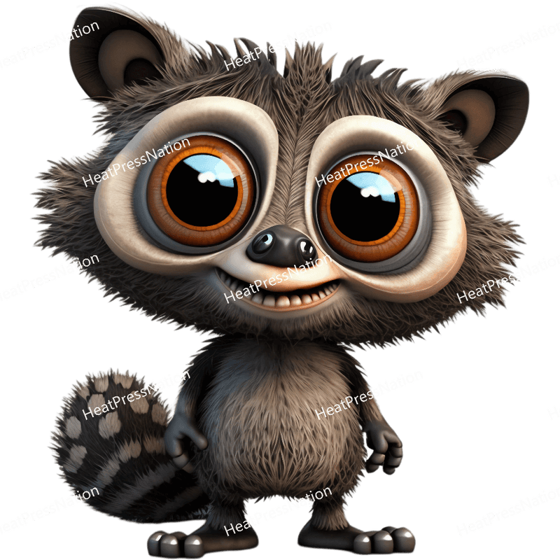 Cartoon Racoon Design