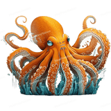 Water Octopus Design - HeatPressNation