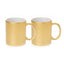 HPN SubliCraft 11 oz. Metallic Ceramic Sublimation Mug - 36 per Case