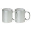 HPN SubliCraft 11 oz. Metallic Ceramic Sublimation Mug - 36 per Case