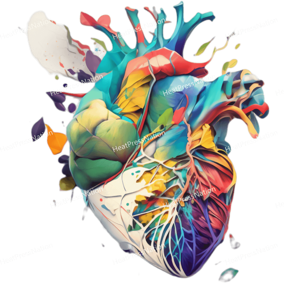 Color Heart Design