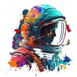 Colorful Astronaut Design