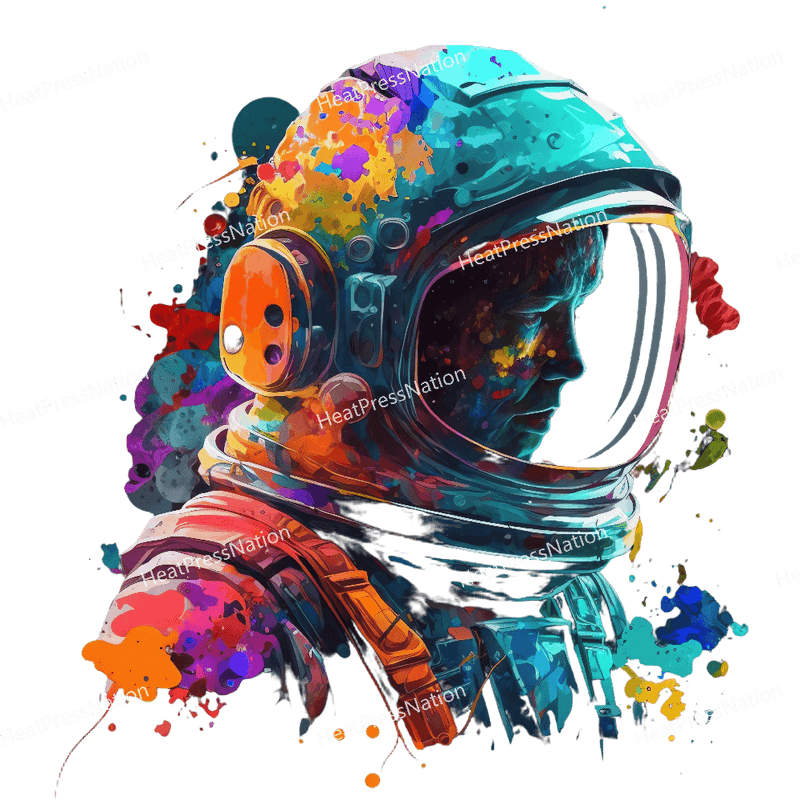 Colorful Astronaut Design