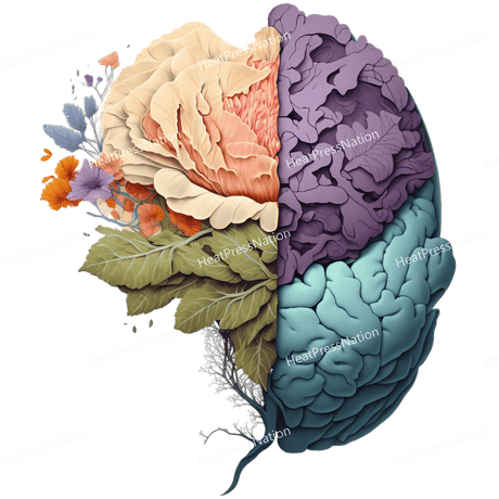 Brain Mashup Design - HeatPressNation