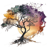 Sunset Tree Design - HeatPressNation