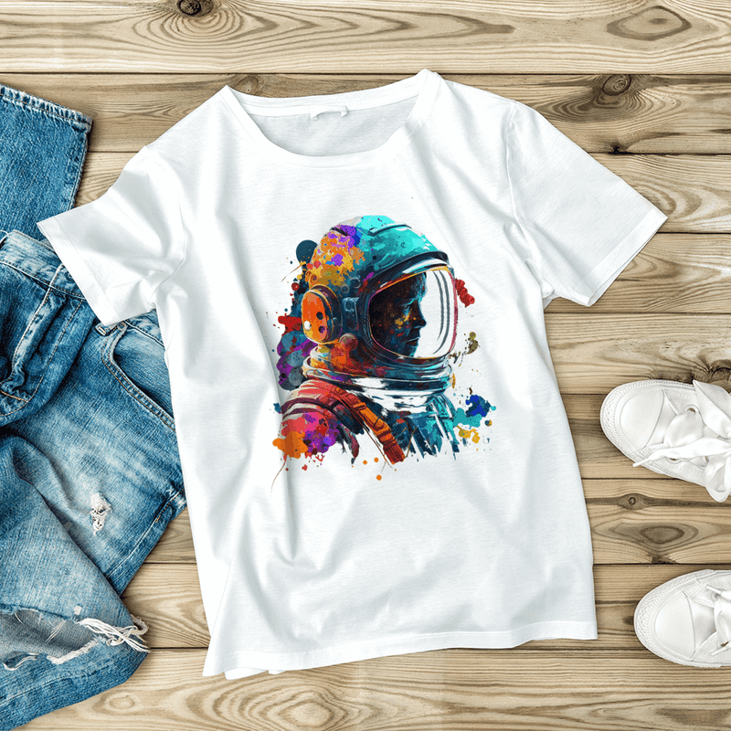 Colorful Astronaut Design