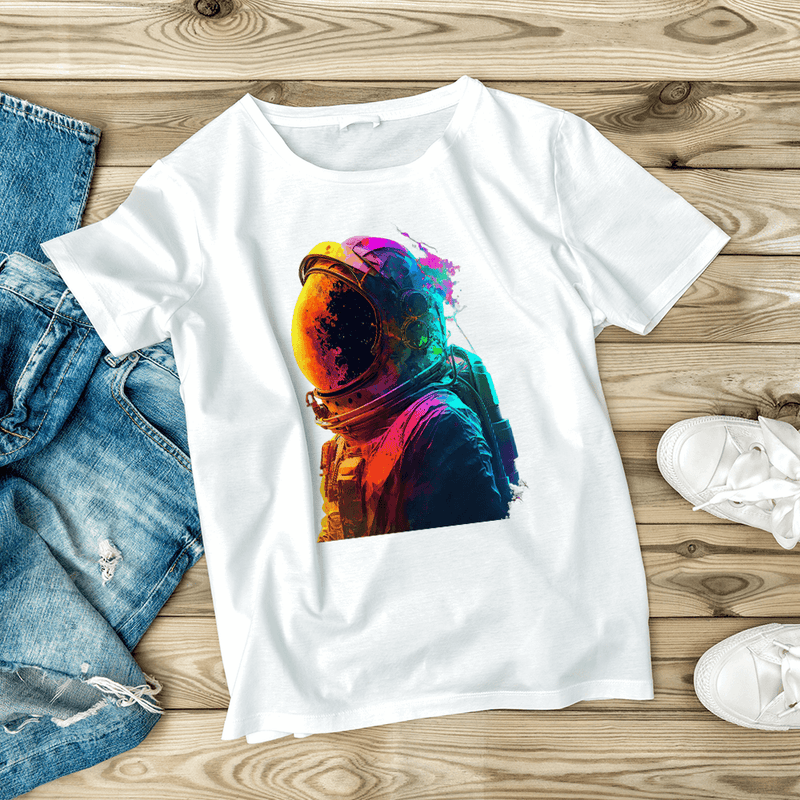 Neon Astronaut Design