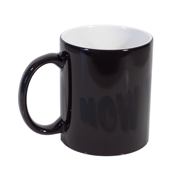 HPN ORCA Premium 11 oz. Black Color Changing Sublimation Ceramic Mug - 36 per Case