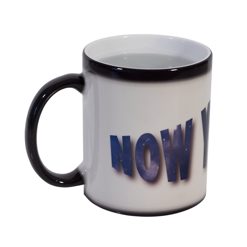 HPN ORCA Premium 11 oz. Black Color Changing Sublimation Ceramic Mug - 36 per Case