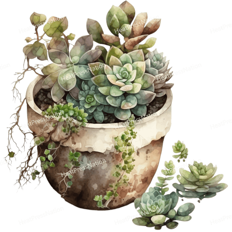 Succulent Assortment Design