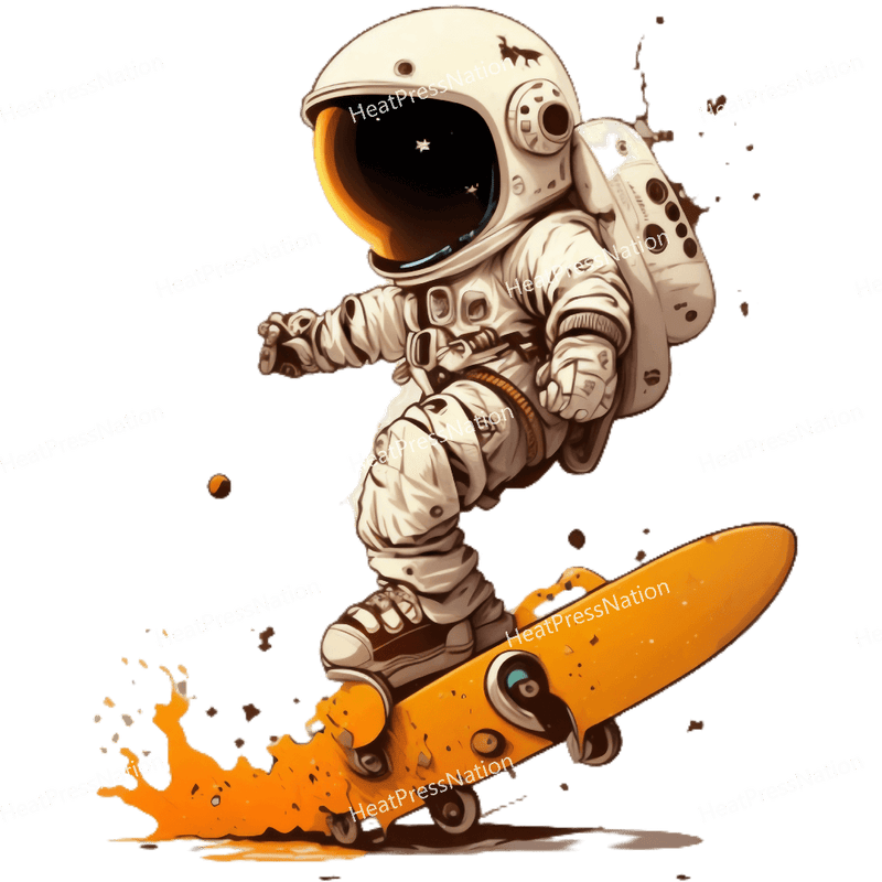 Skating Astronaut Design