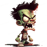 Angry Zombie Design - HeatPressNation