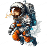Astronaut Floating Space Design