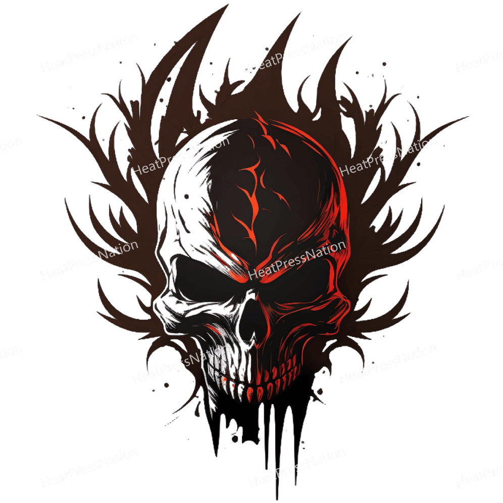 Red Skull Design - HeatPressNation