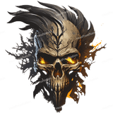 Fire Skull Design - HeatPressNation