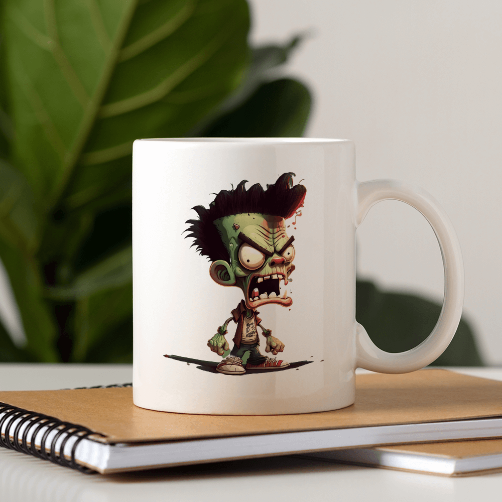 Angry Zombie Design - HeatPressNation