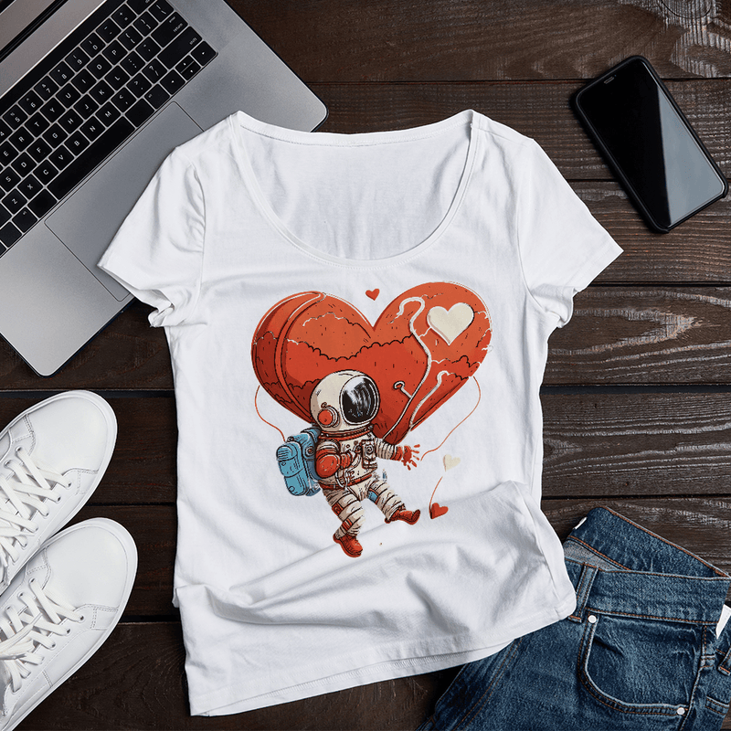 Astronaut Love Design