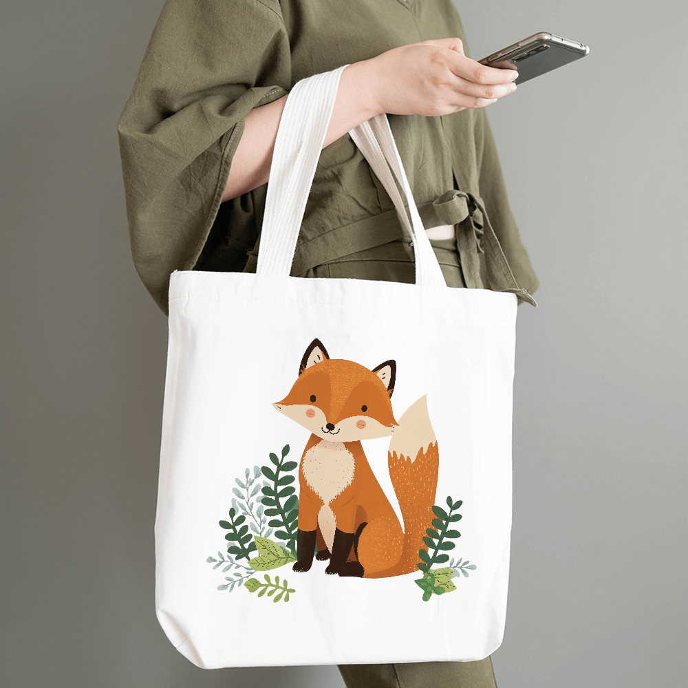Forest Fox Cartoon Design - HeatPressNation