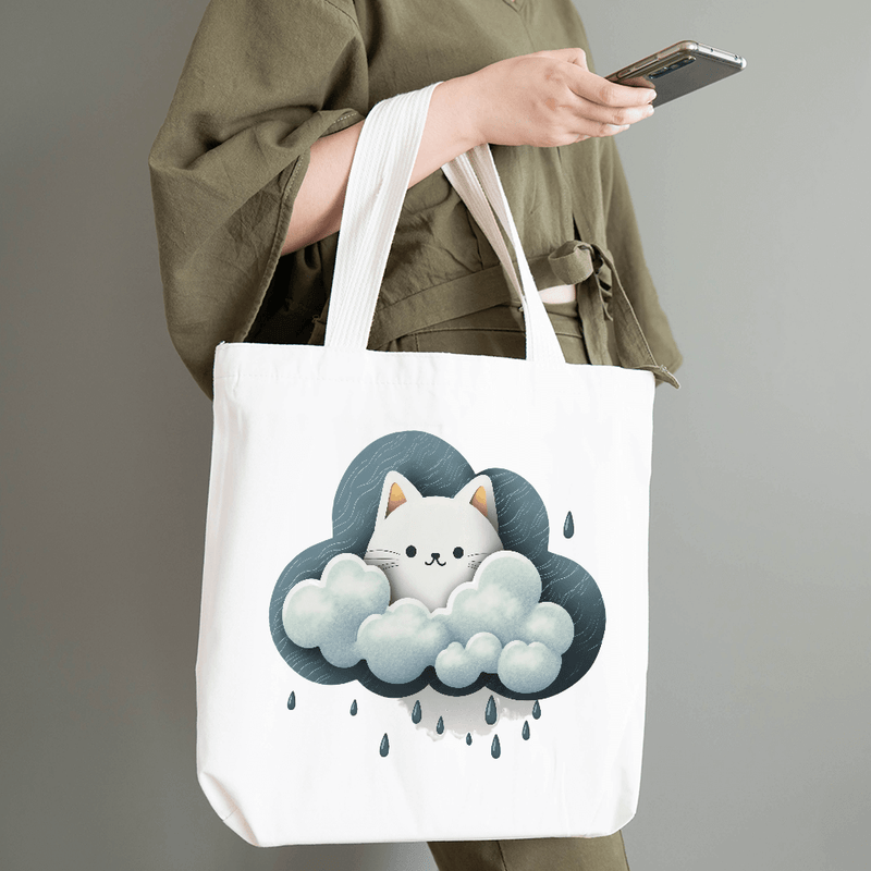 Cat in Clouds Design