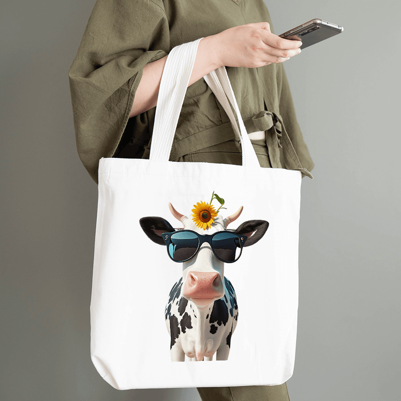 Cow with Dark Glasses Design