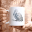 White Owl Side Design