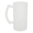 16 oz. Frosted Glass Stein For Sublimation - 24 Per Case