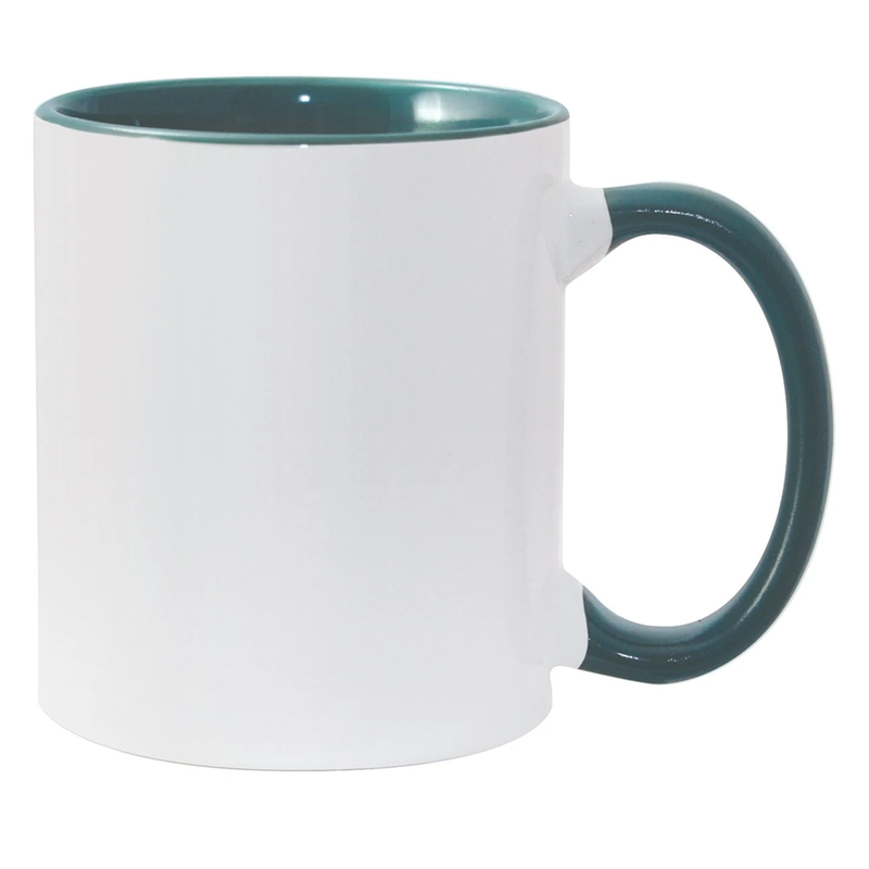 HPN ORCA Premium 11 oz. Inner + Handle Sublimation Ceramic Mug - 36 per Case