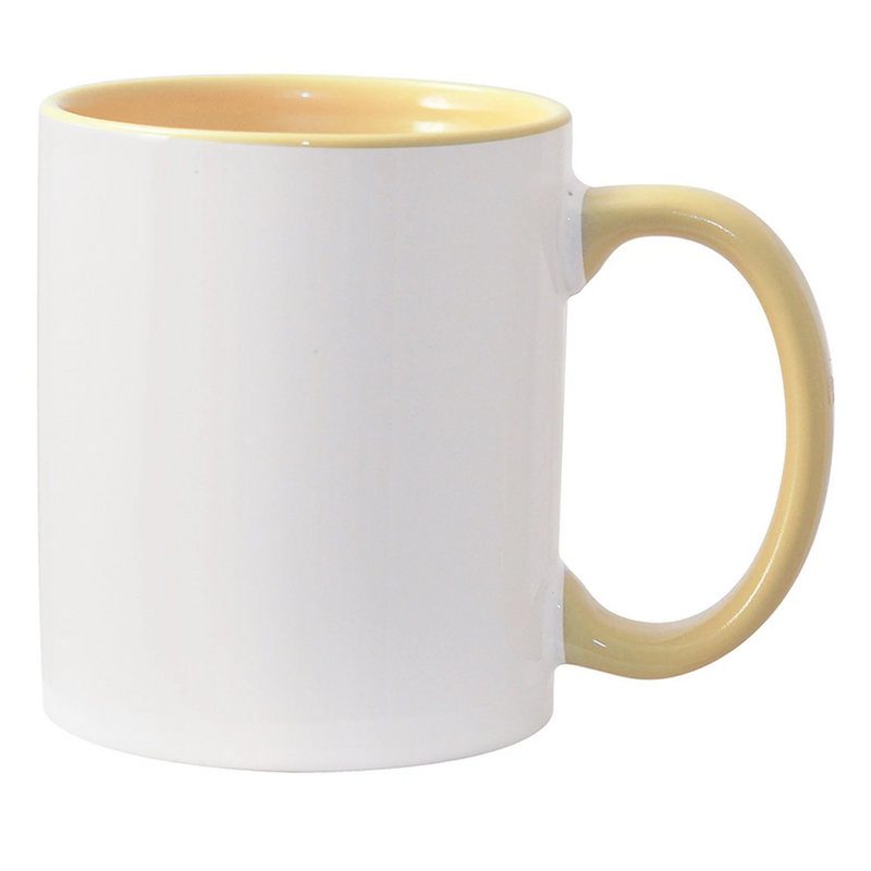 HPN ORCA Premium 11 oz. Inner + Handle Sublimation Ceramic Mug - 36 per Case