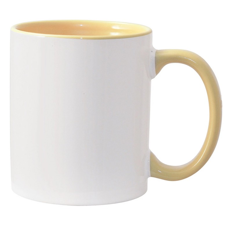 HPN ORCA Premium 15 oz. Black Sublimation Ceramic Mug with White Patch