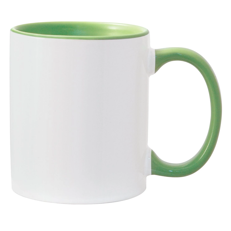 HPN ORCA Premium 11 oz. Inner + Handle Sublimation Ceramic Mug - 36 per Case