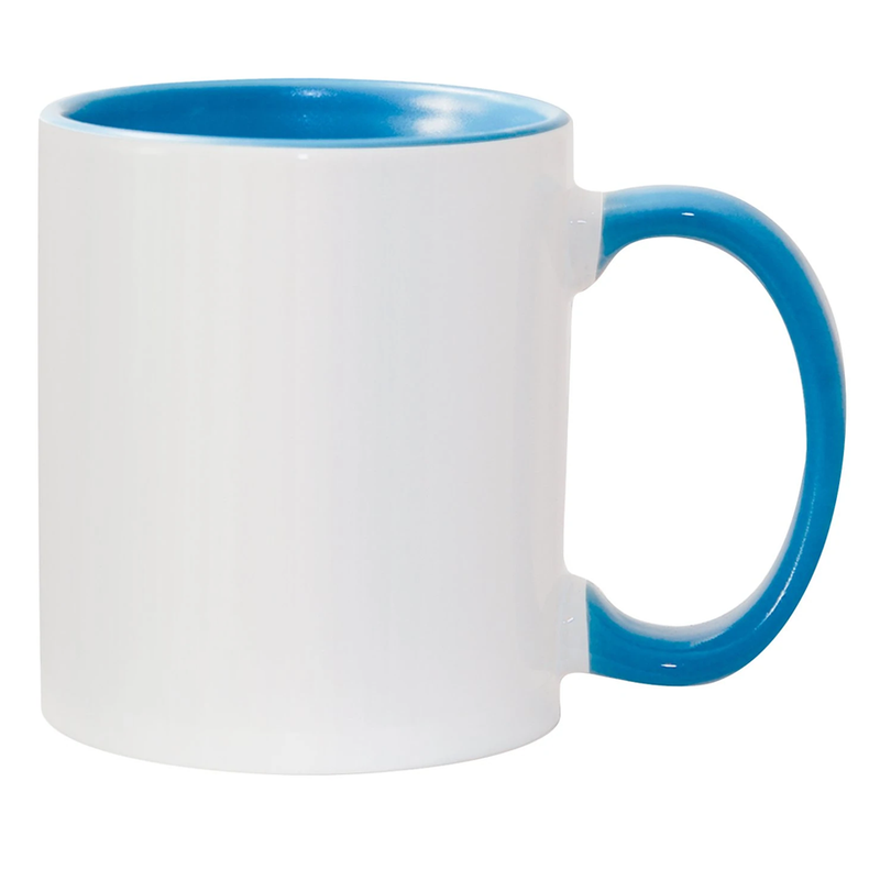 HPN ORCA Premium 11 oz. Inner + Handle Sublimation Ceramic Mug - 36 per Case