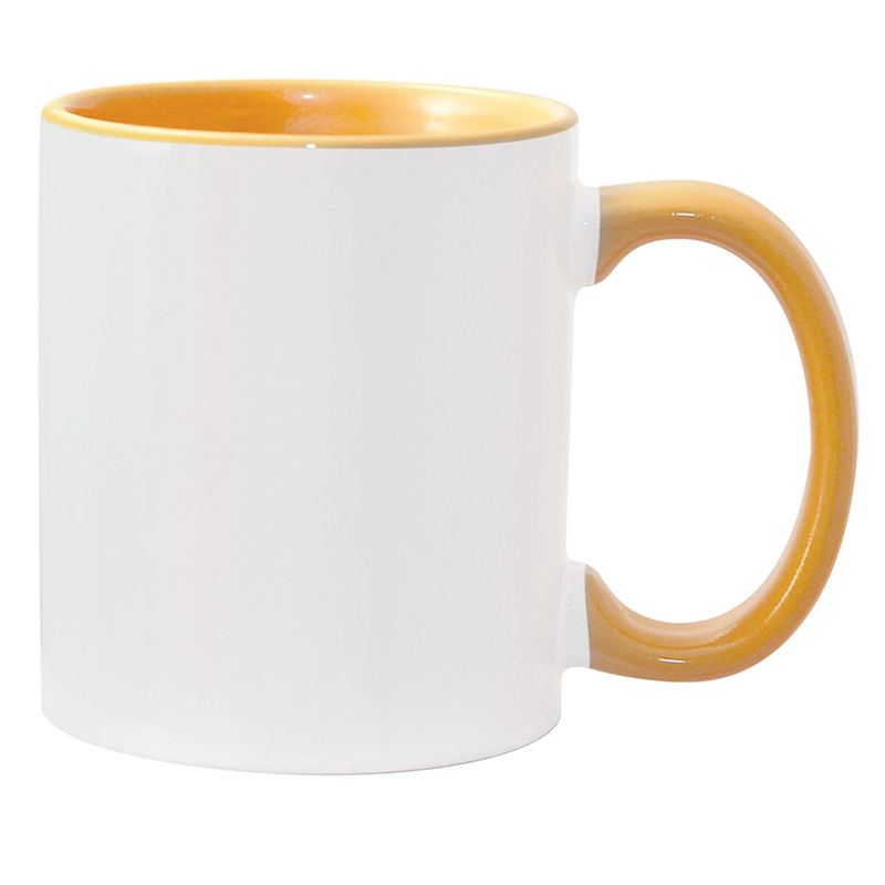 HPN ORCA Premium 11 oz. Inner + Handle Sublimation Ceramic Mug - 36 per Case