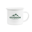 HPN SubliCraft 12 oz. Sublimation Fine Enamel Mug with White Rim- 48 per Case