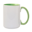HPN ORCA Premium 15 oz. Inner + Handle Sublimation Ceramic Mug - 36 per Case