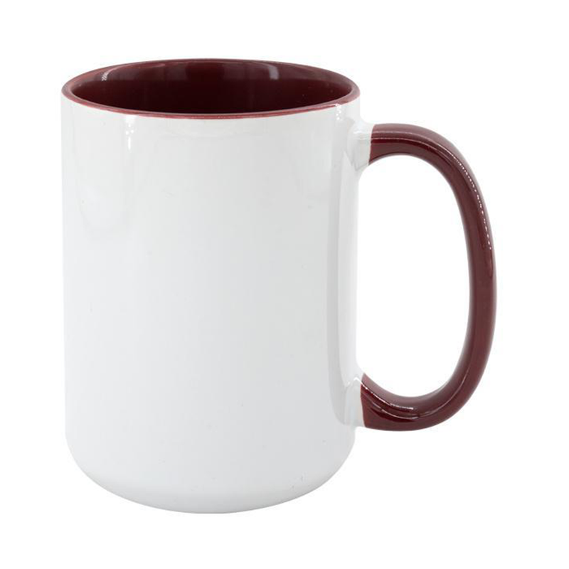 Shop Now for Bulk Sublimation Mugs - 12 Pack of 15oz Red Inner Color  Charging Mugs - Foam Support Shipping Boxes! - Mugsie