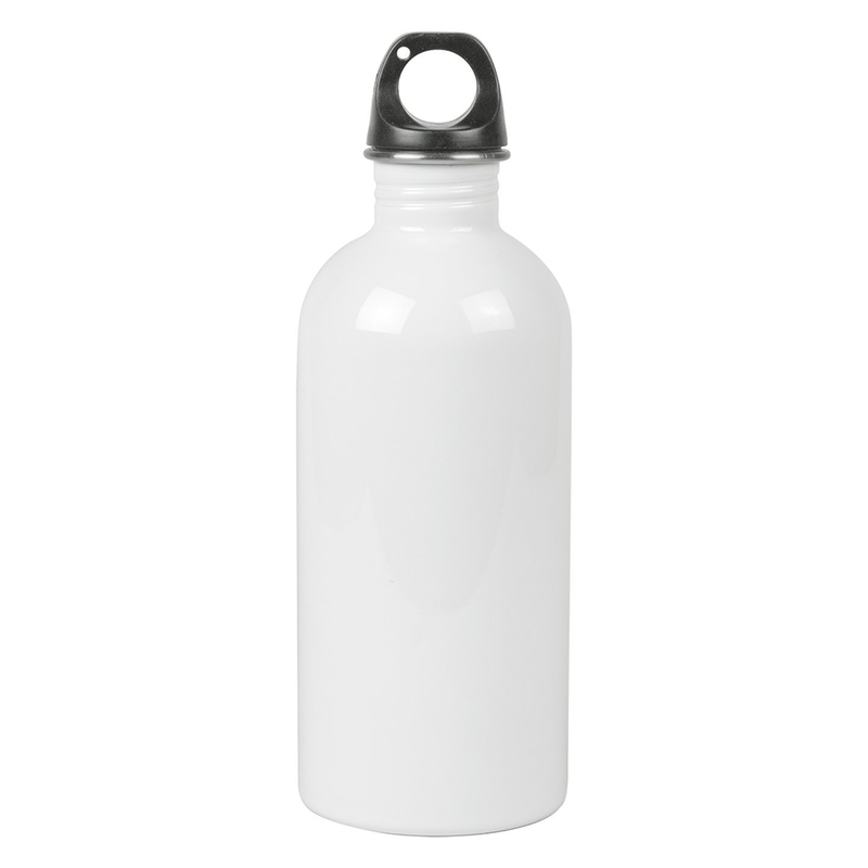 HPN SubliCraft 20 oz. Screw Top Stainless Steel Sublimation Water Bottle - 48 per Case