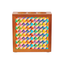 HPN SubliCraft 4" x 4" Cherry Sublimation Wooden Pencil Holder - 40 per Case
