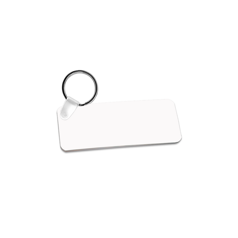 Unisub 1.6 x 2.25 Rectangle Sublimation Aluminum Keychain 25 Pieces by HeatPressNation