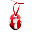 Unisub 2.35" x 3" Oval Sublimation Aluminum Ornament