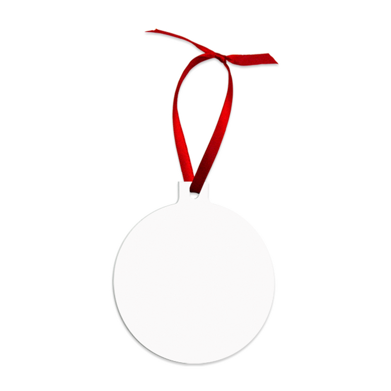 Unisub Sublimation Ball Ornament Blank 3 x 3.37 - 4335 - 25 Pack
