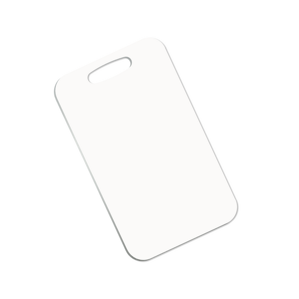 Unisub 2.5" x 4.25" Rectangle Sublimation Aluminum Bag Tag