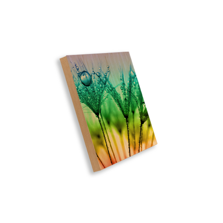 8 x 8 ChromaLuxe Sublimation Natural Wood Photo Print Panel