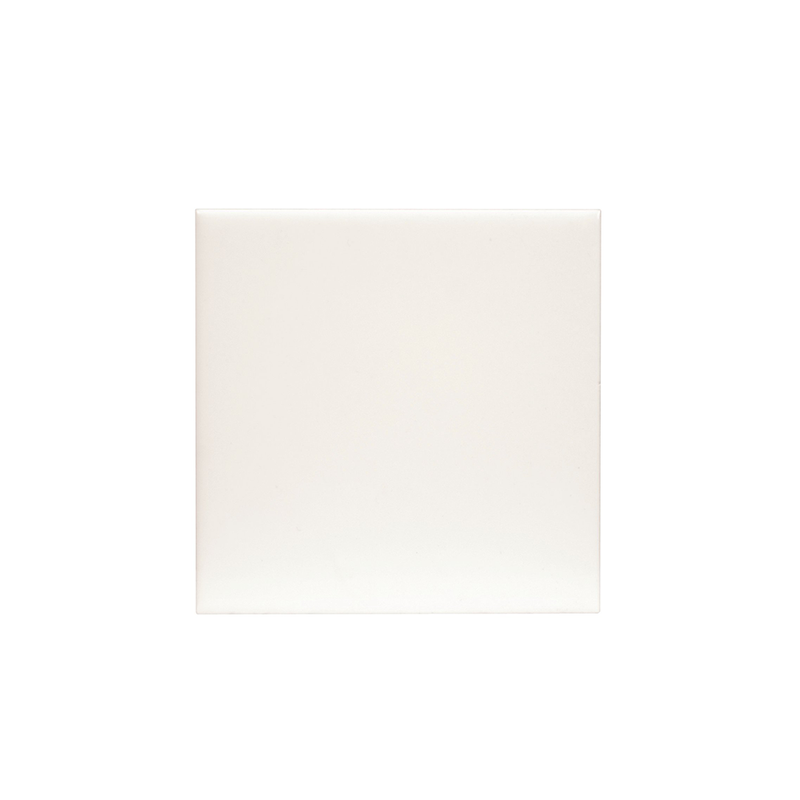 HPN SubliCraft 4.25" x 4.25" White Gloss Sublimation Ceramic Tile - 48 per Case