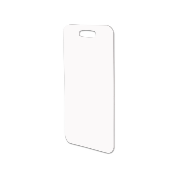 Unisub 3" x 5.5" Rectangle Sublimation FRP Bag Tag