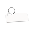 Unisub 3" x 1.25" Rectangle Sublimation FRP Keychain - HeatPressNation