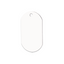 Unisub 1.13" x 2" Single Sided Sublimation Aluminum ID Tag