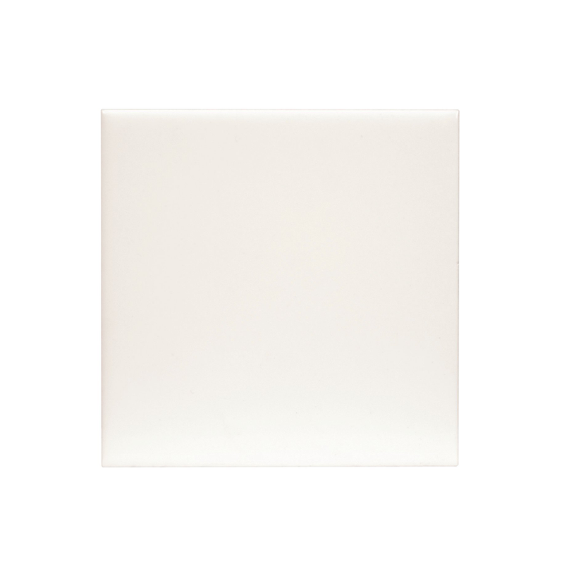HPN SubliCraft 6" x 6" White Matte Sublimation Ceramic Tile - 36 per Case